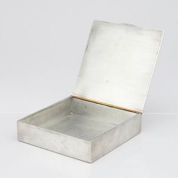 Firma Svenskt Tenn, a pewter box, Stockholm 1933.