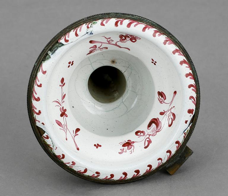VINTRATT, emalj, 1700-tal.