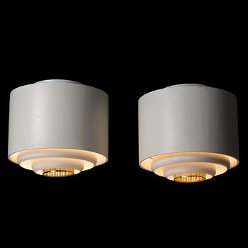 ALVAR AALTO, A pair of 1960s 'AE-9447-2' ceiling lights for Itsu Finland.