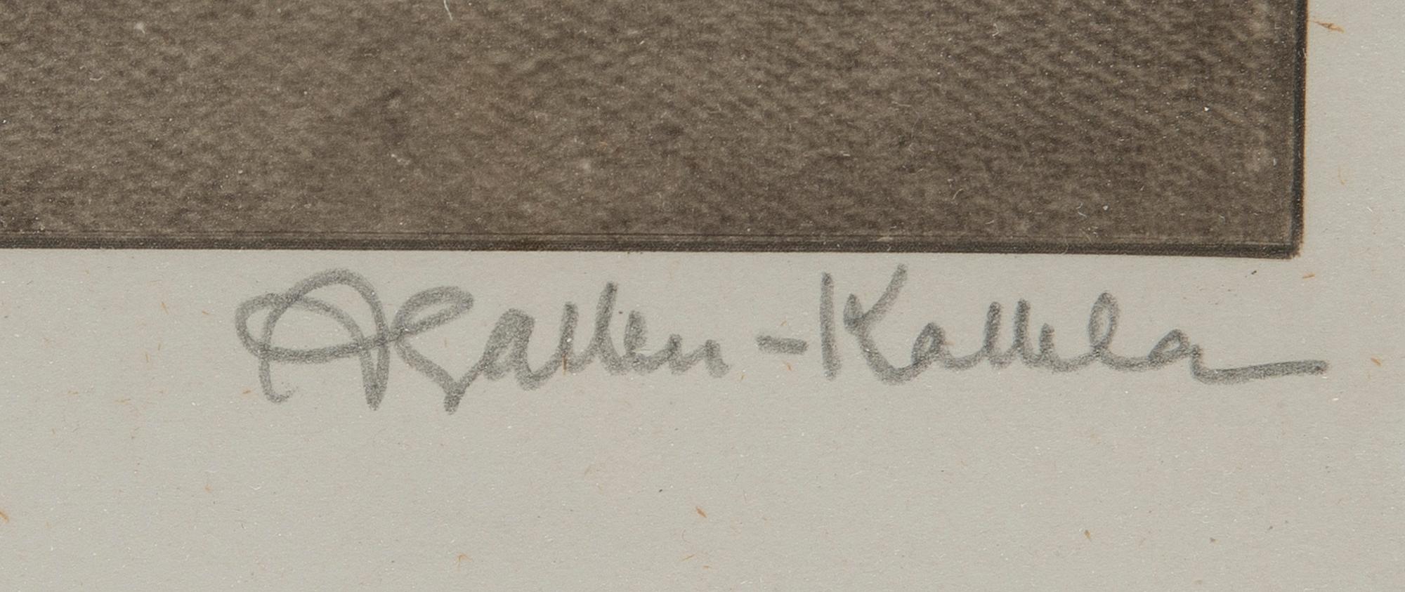 AKSELI GALLEN-KALLELA, heliogravyyri, signeerattu.