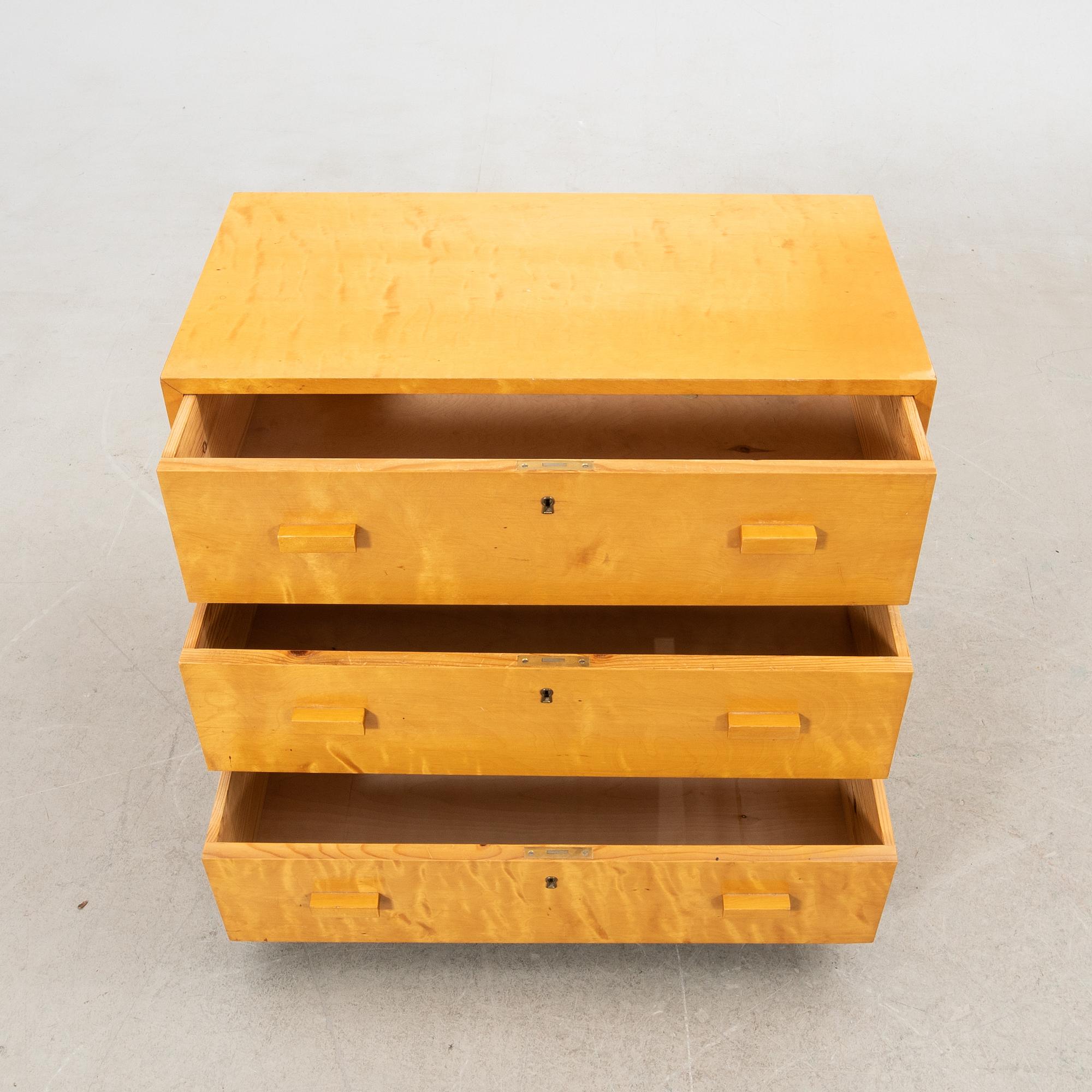 Chest of drawers, 1940s.