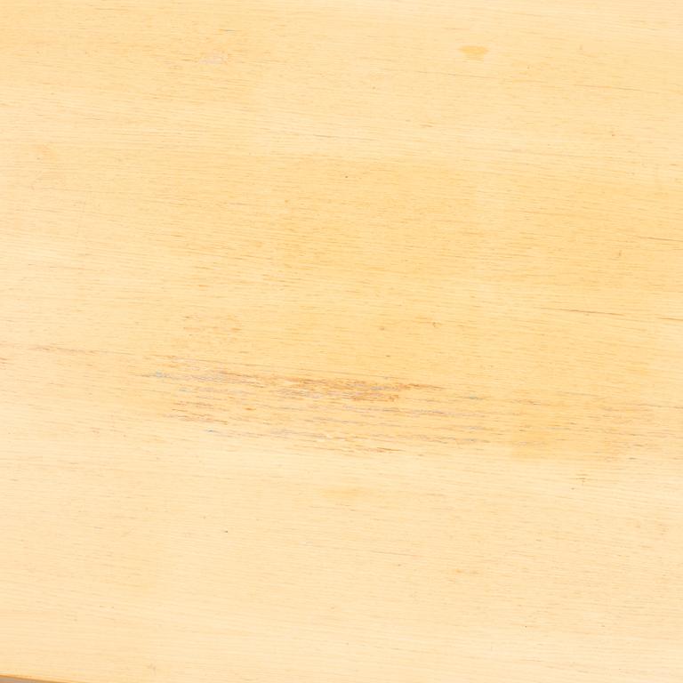 Alvar Aalto, a model 81B birch dining table, Artek, Finland.