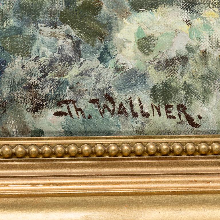 THURE WALLNER, olja på duk, signerad.