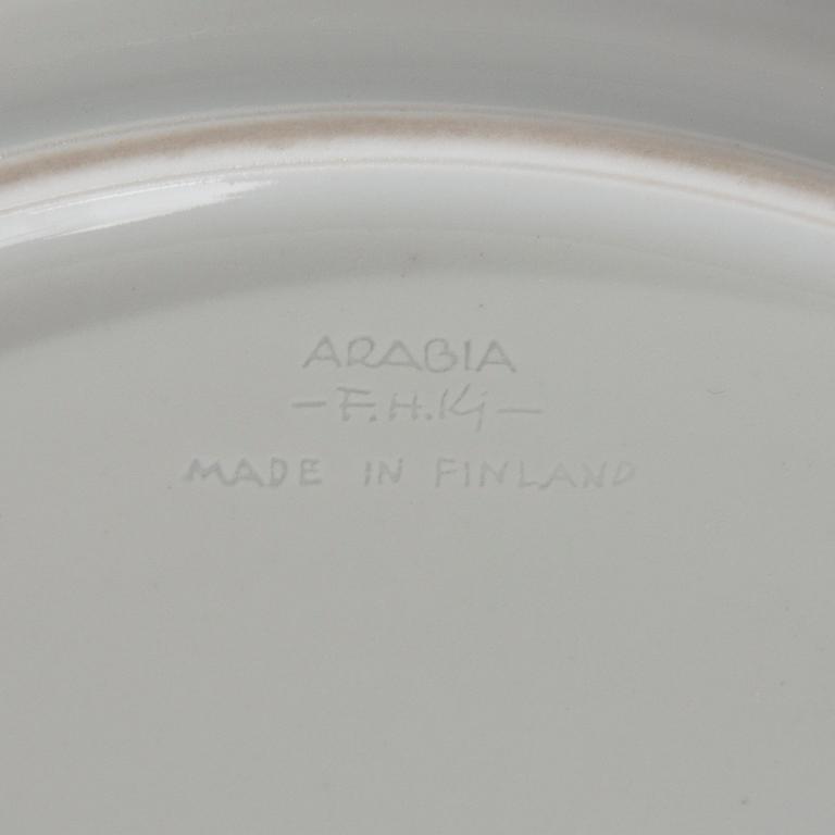 FRIEDL HOLZER-KJELLBERG, TEA SET 31 PIECES. Helmi. Sign. F.H.Kj, Arabia made in Finland.