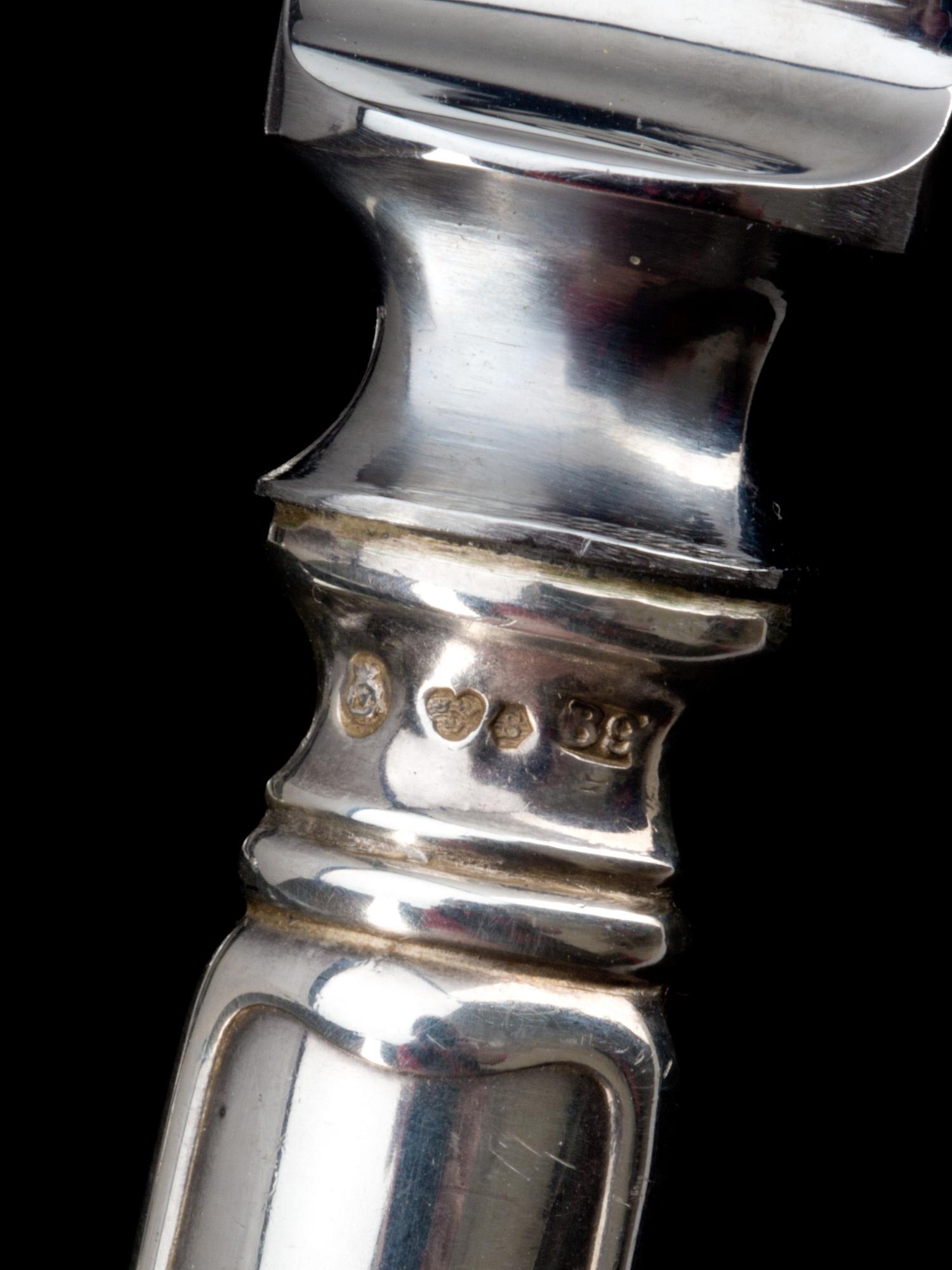 KNIVAR och UPPLÄGGNINGSBESTICK, 23  delar, "Svensk rund", C.G Hallberg, Stockholm 1950-tal , vikt ca 1370g.