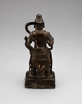 SKULPTUR, brons, Qing dynastin (1644-1912).