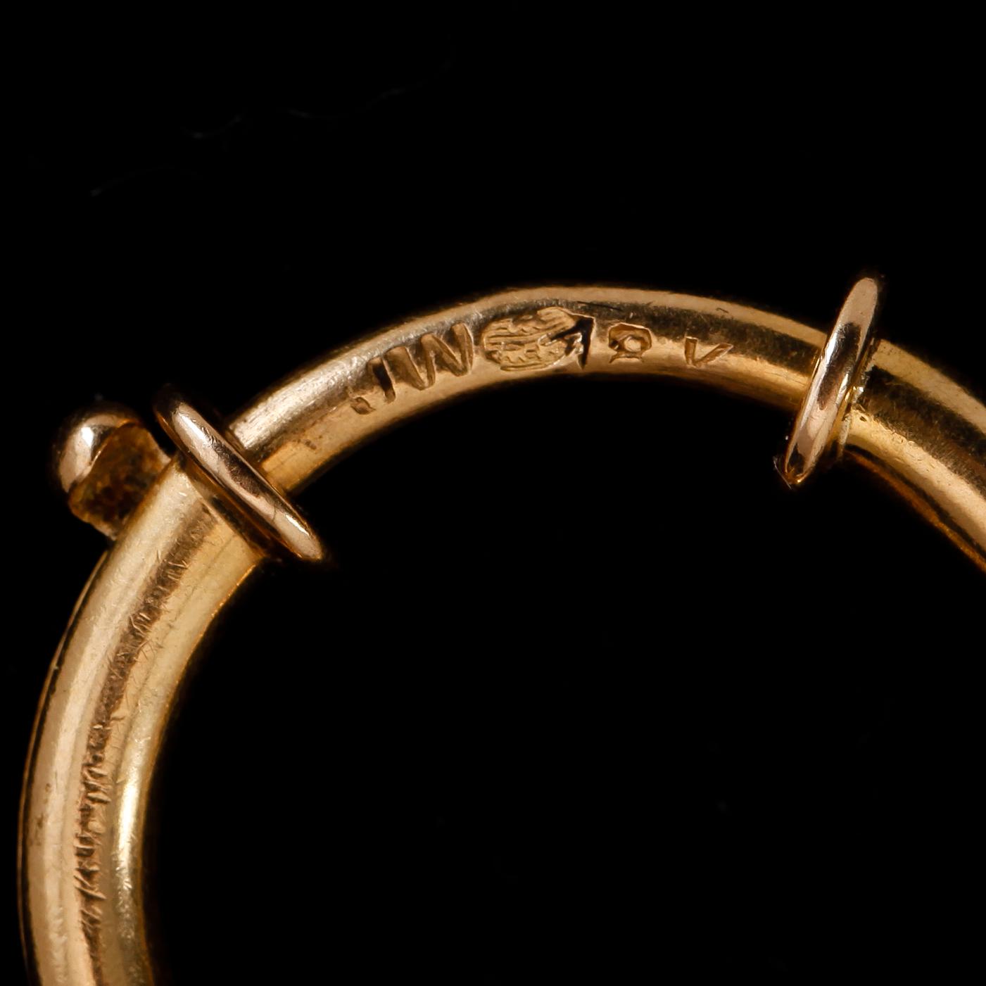 KLOCKKEDJA, 18K guld. Vikt ca 26 g.