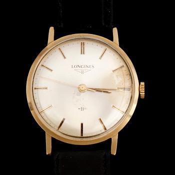 HERRARMBANDSUR, 18 k, Longines B.