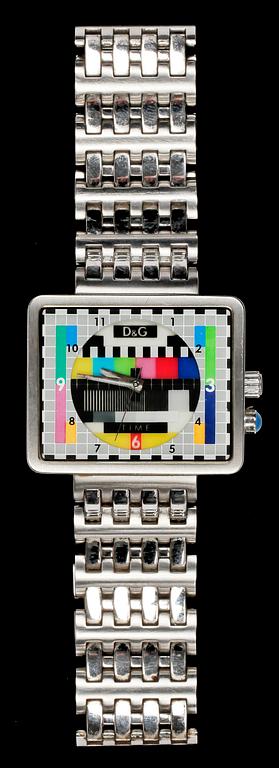 ARMBANDSUR, Dolce & Gabbana, ur serien Medicine Man TV Test Card Dial. Modell:	DW0197.