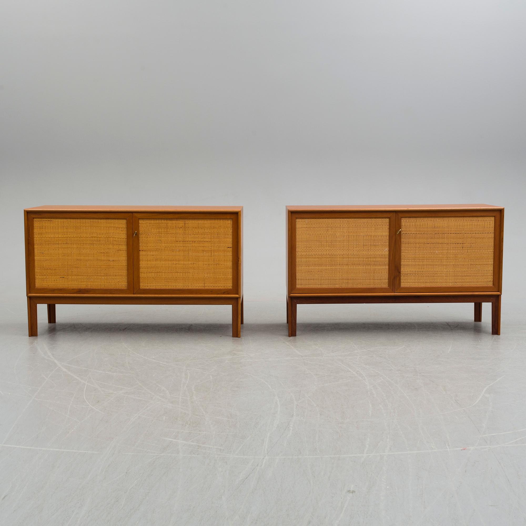 ALF SVENSSON, a pair of sideboards, 1960´s.