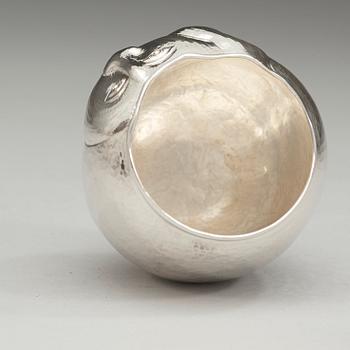 An Olle Ohlsson sterling vase.