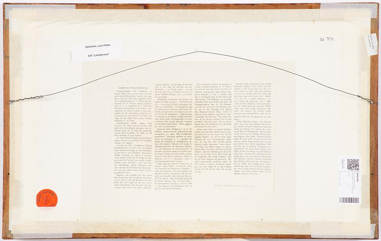 Lars Petter Sjöström, "S/S Landskrona".