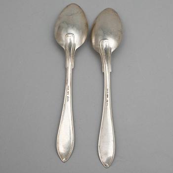 PARTI SILVER, 16 delar, olika länder samt ålder, mestadels 1900-tal. Vikt ca 760 gram.