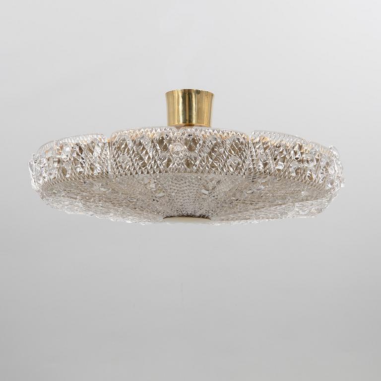 Carl Fagerlund, taklampa, Orrefors, 1900-talets andra hälft.