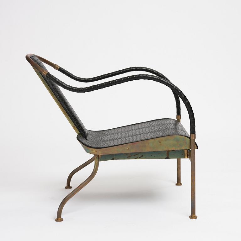 Mats Theselius, an 'El Rey' armchair, ed. 340/360, Källemo, Sweden post 1999.