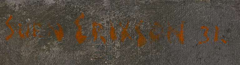 Sven X:et Erixson, Från Bror Hjorths ateljé i Paris.