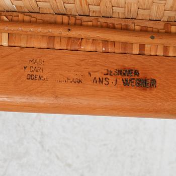 Hans J. Wegner, a model "CH31" chair, Carl Hansen & Søn, Denmark, 1950s/60s.