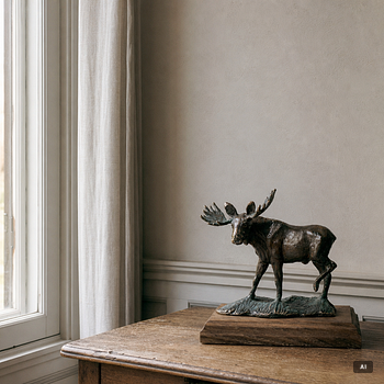 Torbjörn Forsberg, Moose bulls, 2 pcs.