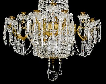 LJUSKRONA, tidigt 1900-tal. Höjd ca 105 cm.