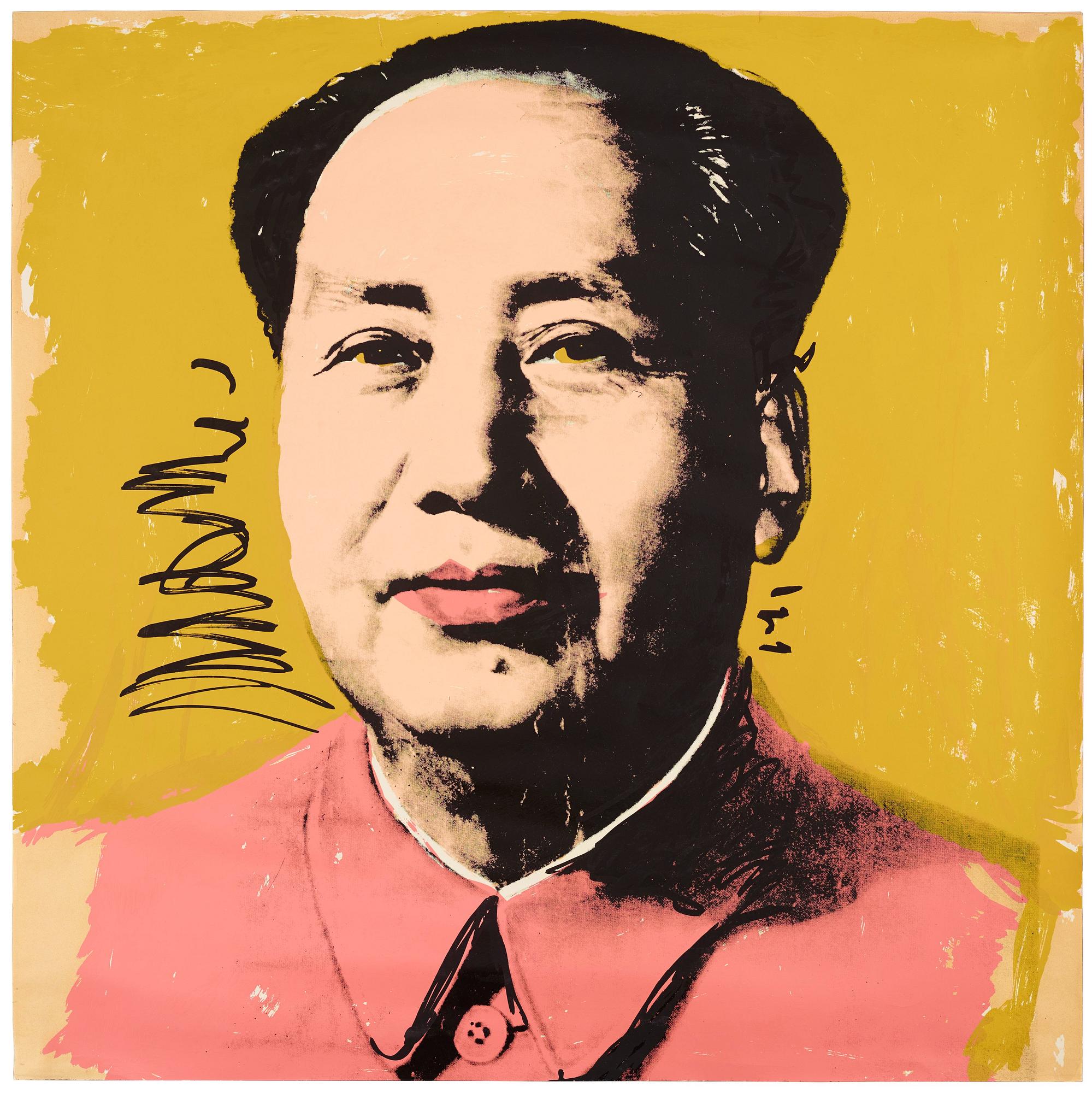 Andy Warhol, ”Mao”.