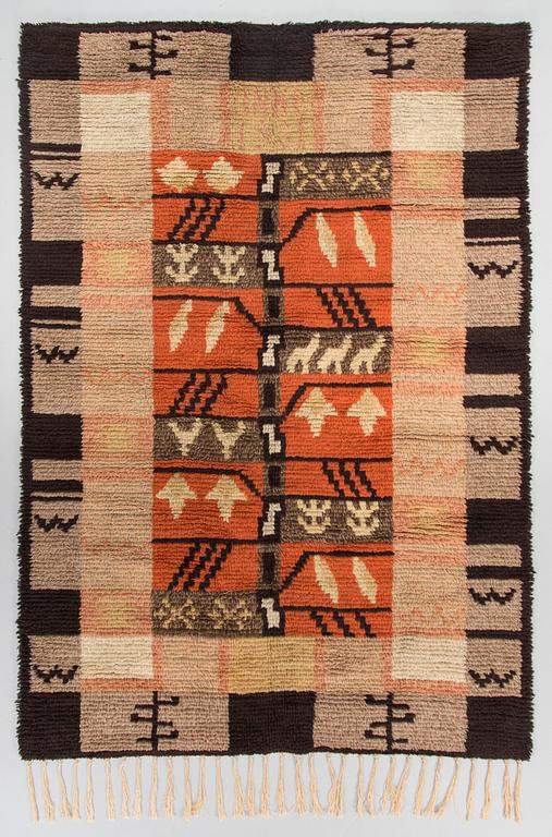 Ryijy, Noin 190 x 140 cm.