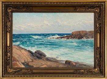 WOLDEMAR TOPPELIUS, SEA LANDSCAPE.