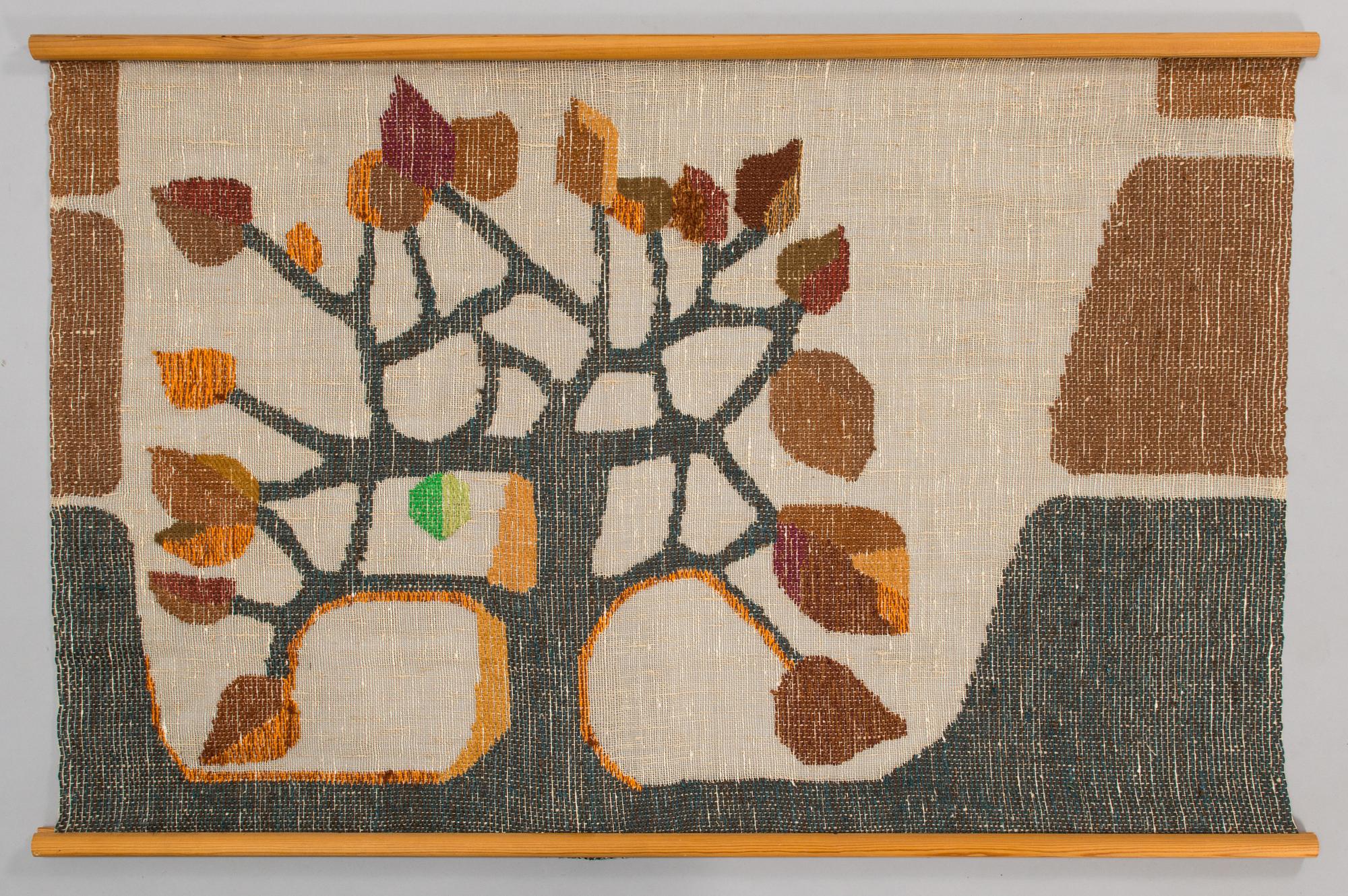 Inkeri Nissinen,  a transparent weave for Kotiteollisuus OY Oma Tupa.