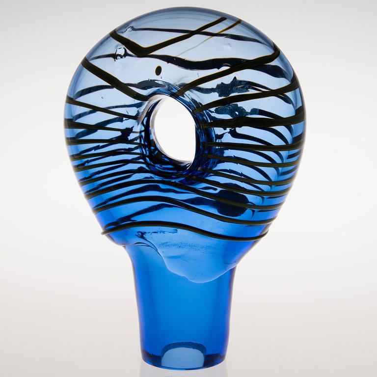 PÄIVI KEKÄLÄINEN, lasiveistos, signeerattu Päivi Kekeäläinen, Jamit -92, Nuutajärvi Notsjö.