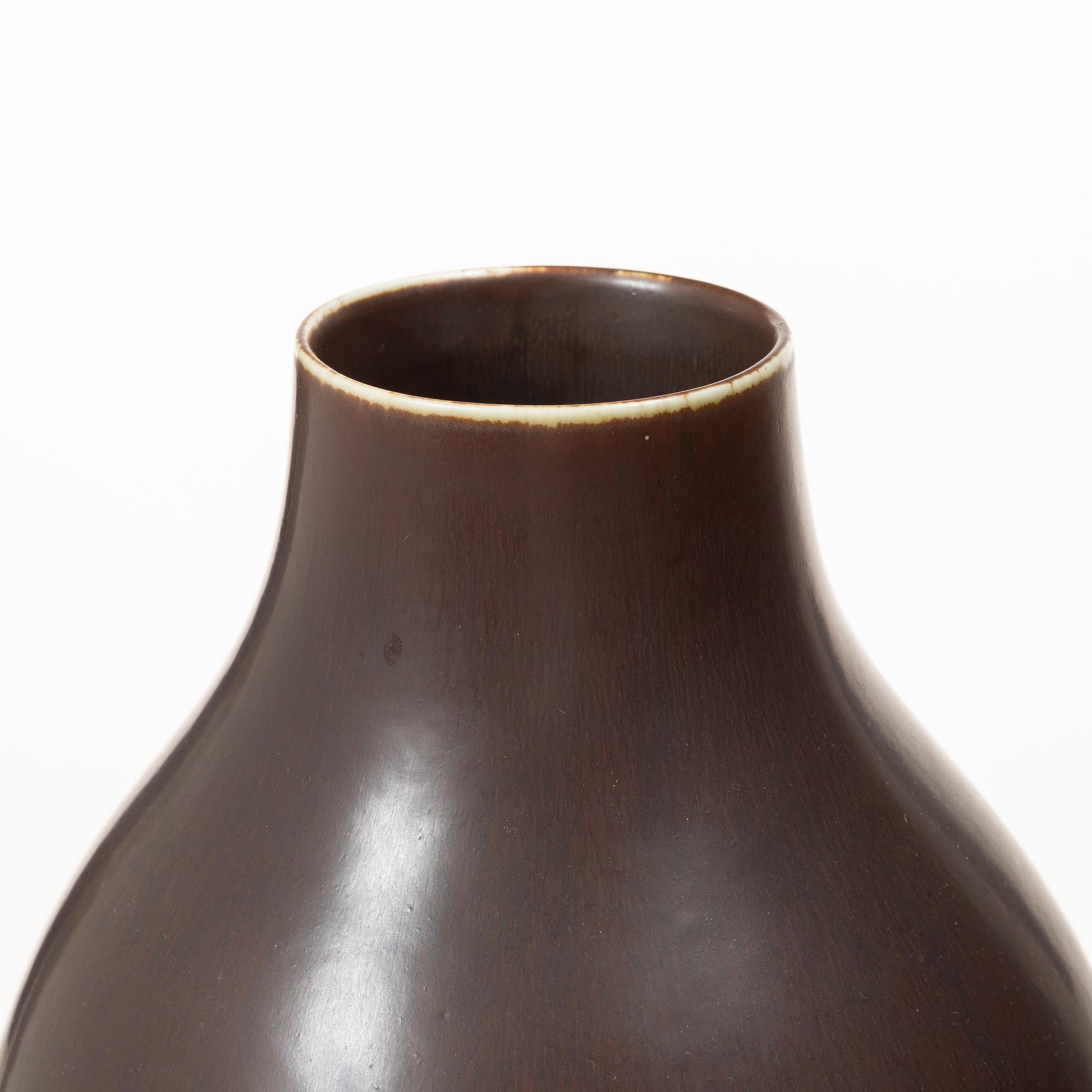 Carl-Harry Stålhane, a stoneware floor vase, Rörstrand, Sweden, 1950's/60'.