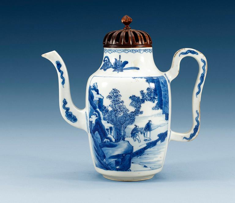 KANNA, porslin. Qing dynastin, Kangxi (1662-1722).