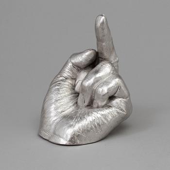 AI WEIWEI, sculpture "Artist's Hand", edition of 1000 from 2017, signed.