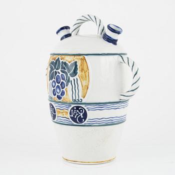 Alf Wallander, an Art Nouveau jar, Rörstrand, around the year 1900.
