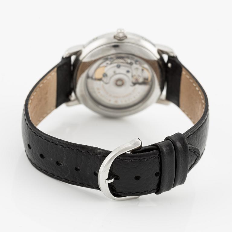 Maurice Lacroix, Masterpiece, Phase de Lune, wristwatch, 38 mm.