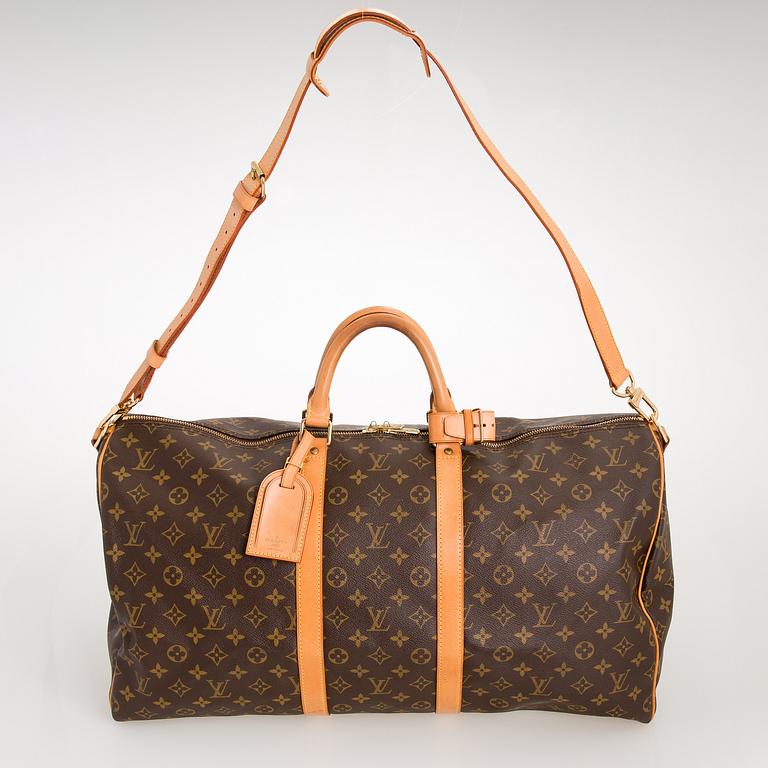 LOUIS VUITTON, "Keepall 55 Bandoulière", VÄSKA.