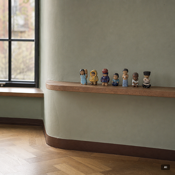 Lisa Larson, Seven figurines, Gustavsberg.