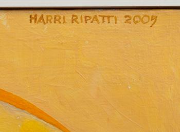 HARRI RIPATTI, olja på duk, signerad och daterad 2009.