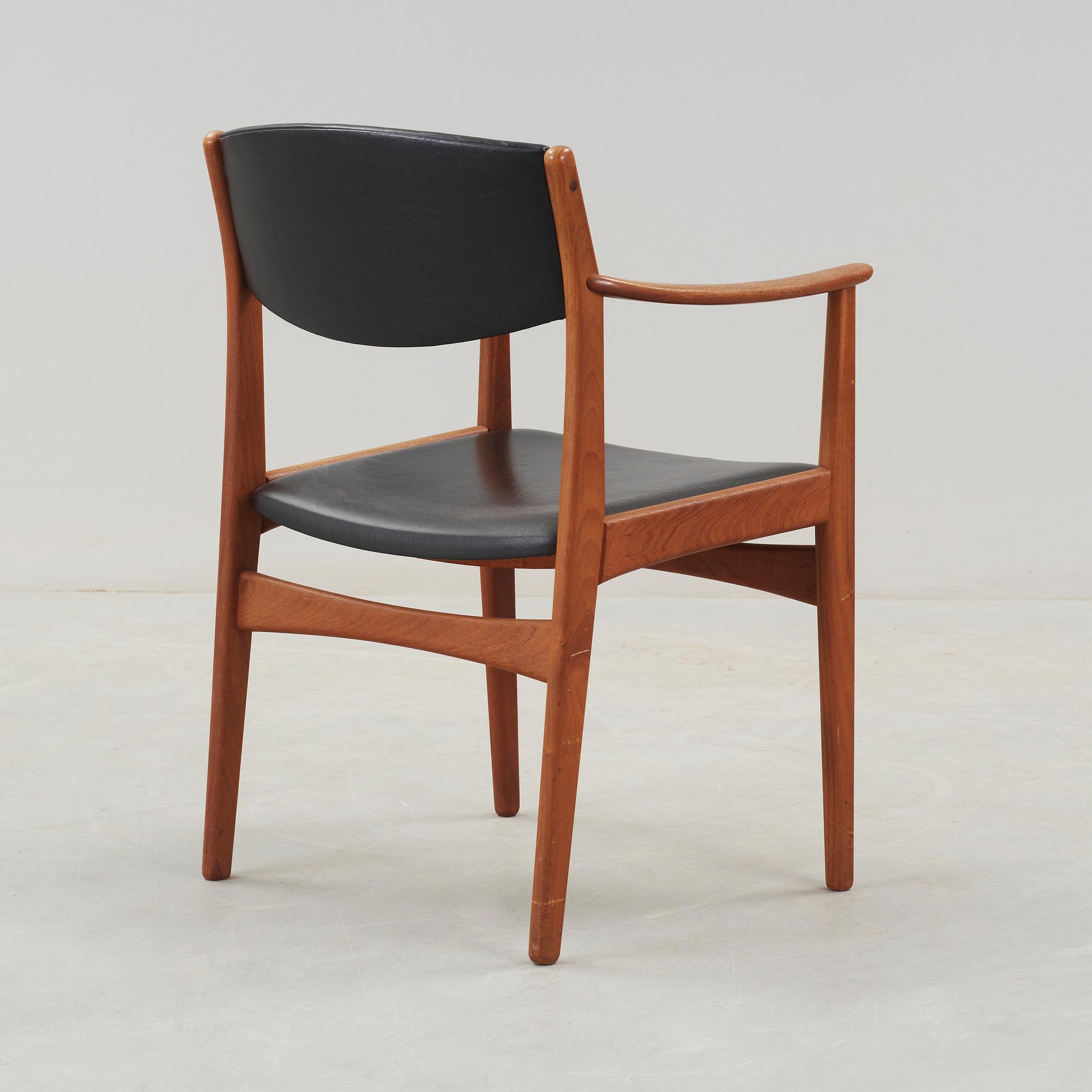 SKRIVBORD samt KARMSTOL, Johansson & Söner, Hyssna, 1950/1960-tal.