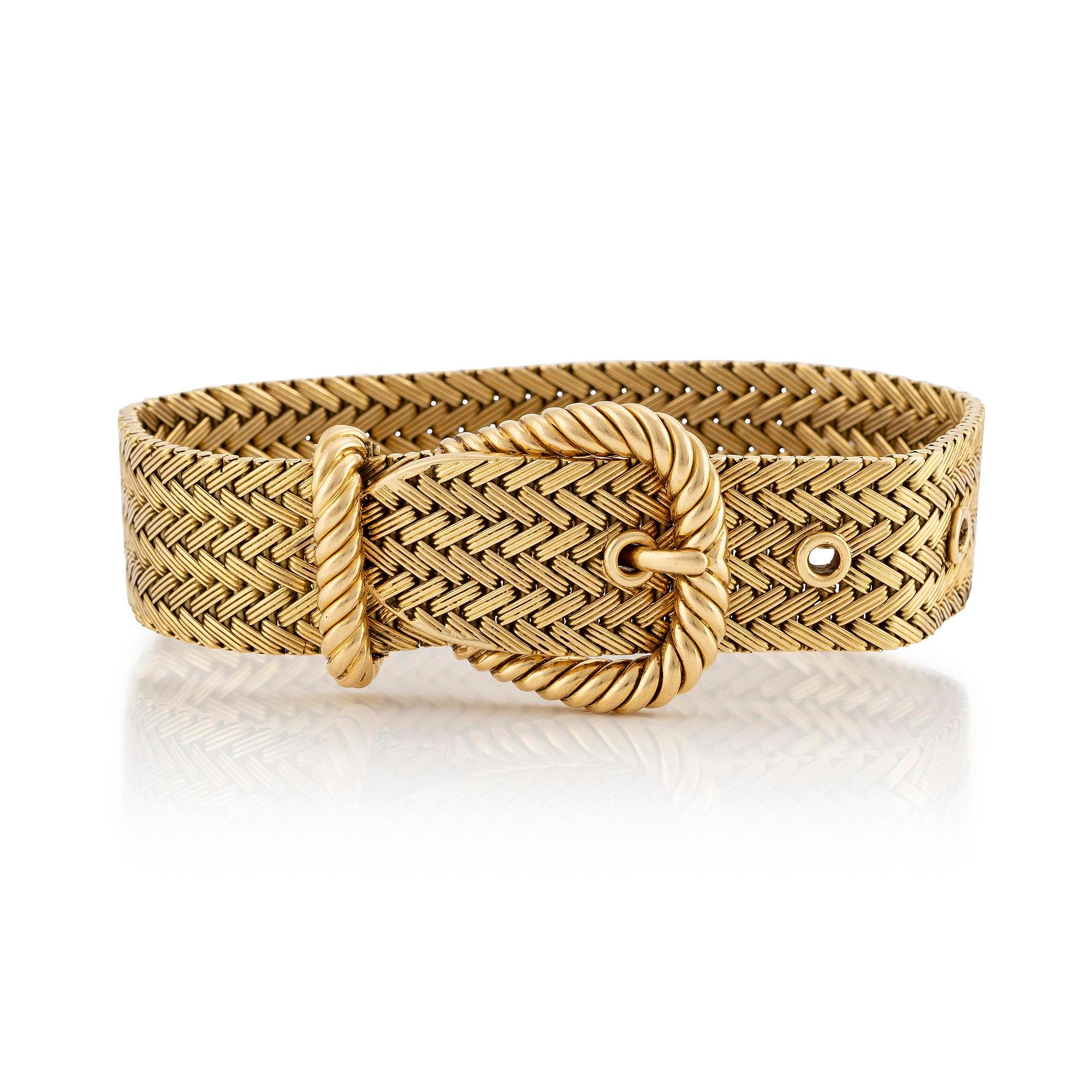 Armband 18K guld Georges L' Enfant för Hermès.