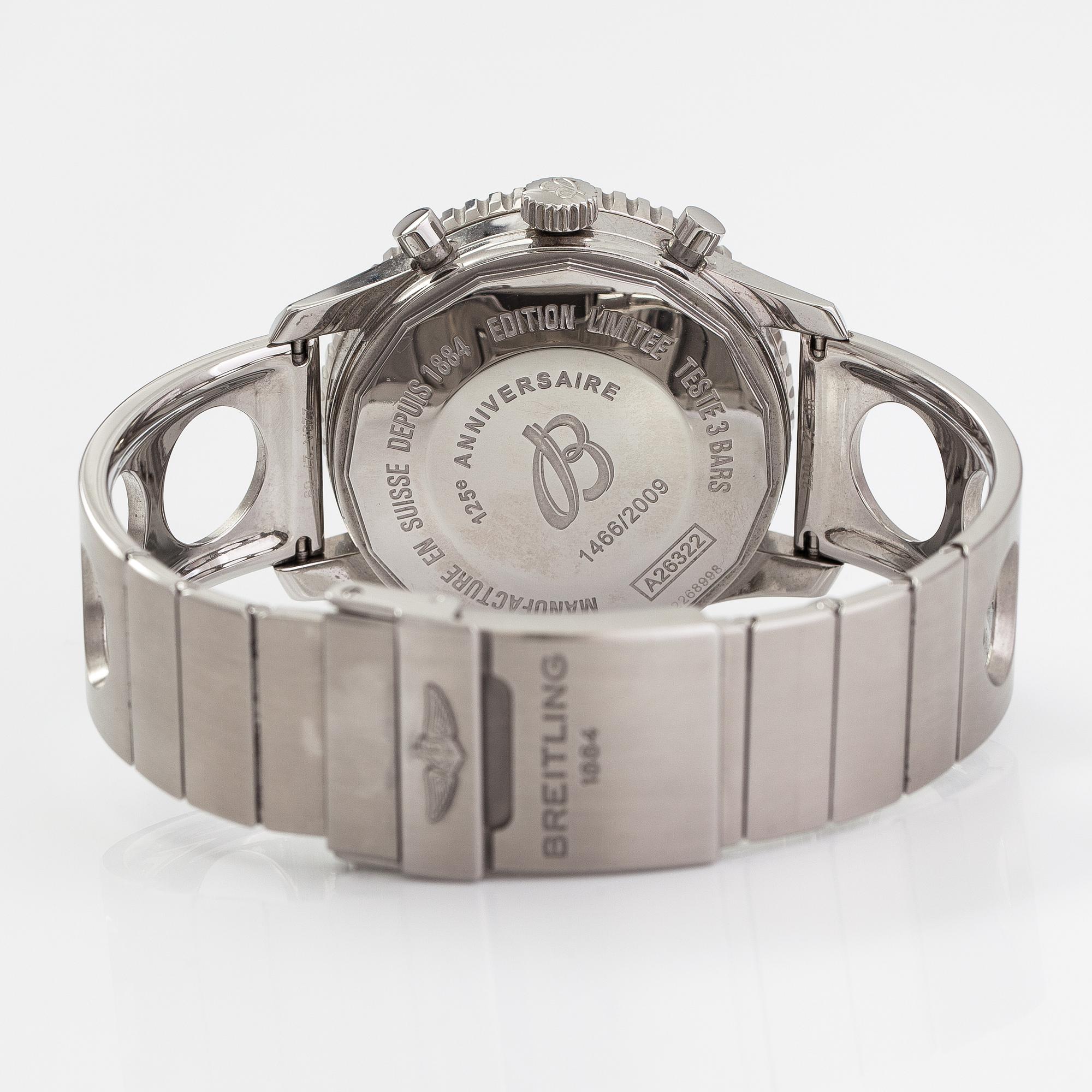 Breitling, Navtimer, 125e Anniversaire, Edition Limitée, armbandsur, 43 mm.