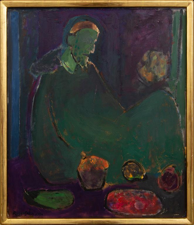 Lennart Rosensohn, oil on canvas signed and dated 1986.