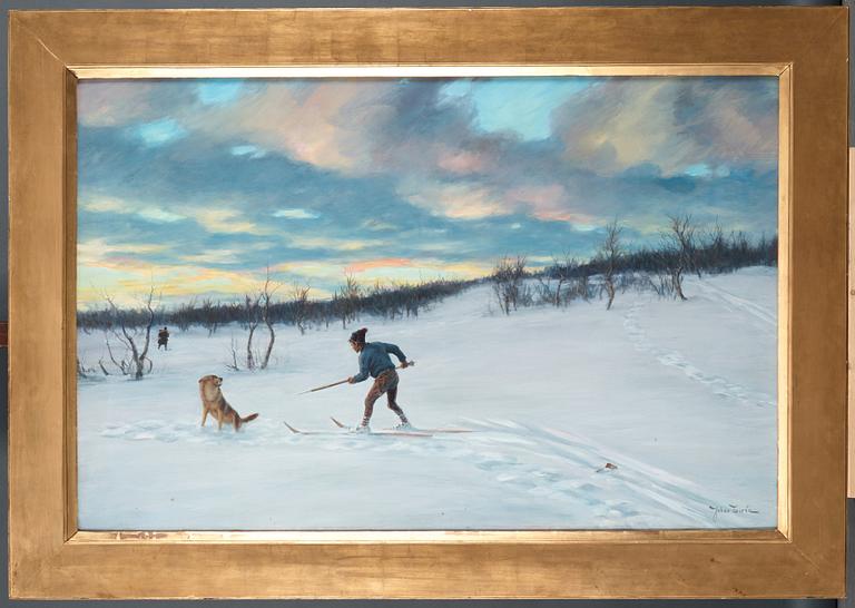 Johan Tirén, Wolf hunt.