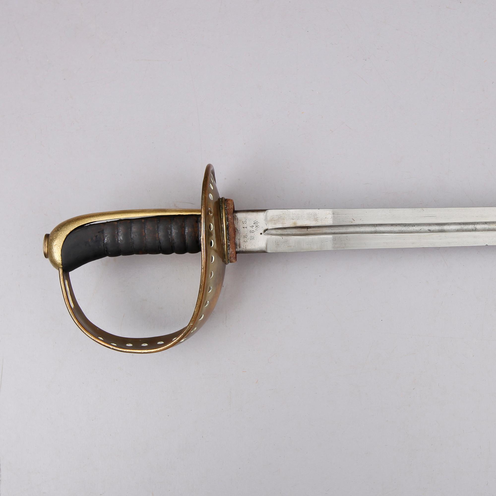 SABEL, m/1893 för kavalleriet.