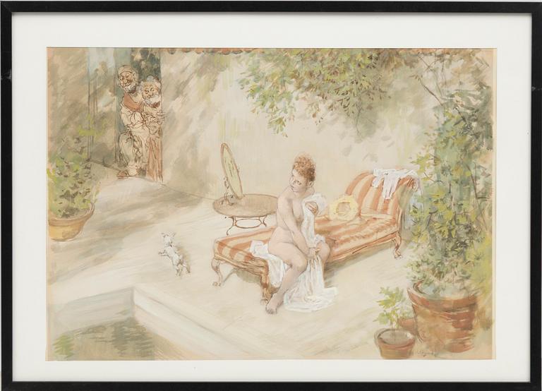 Robert Högfeldt, Susanna i badet.