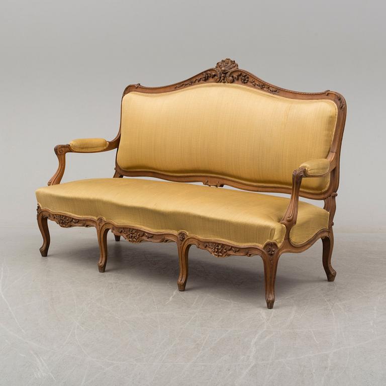 A second half of the 19th century rococo style sofa.
