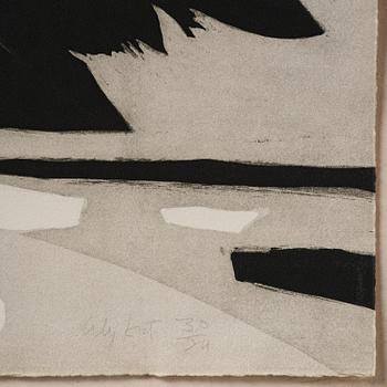 Alex Katz, "The swimmer".