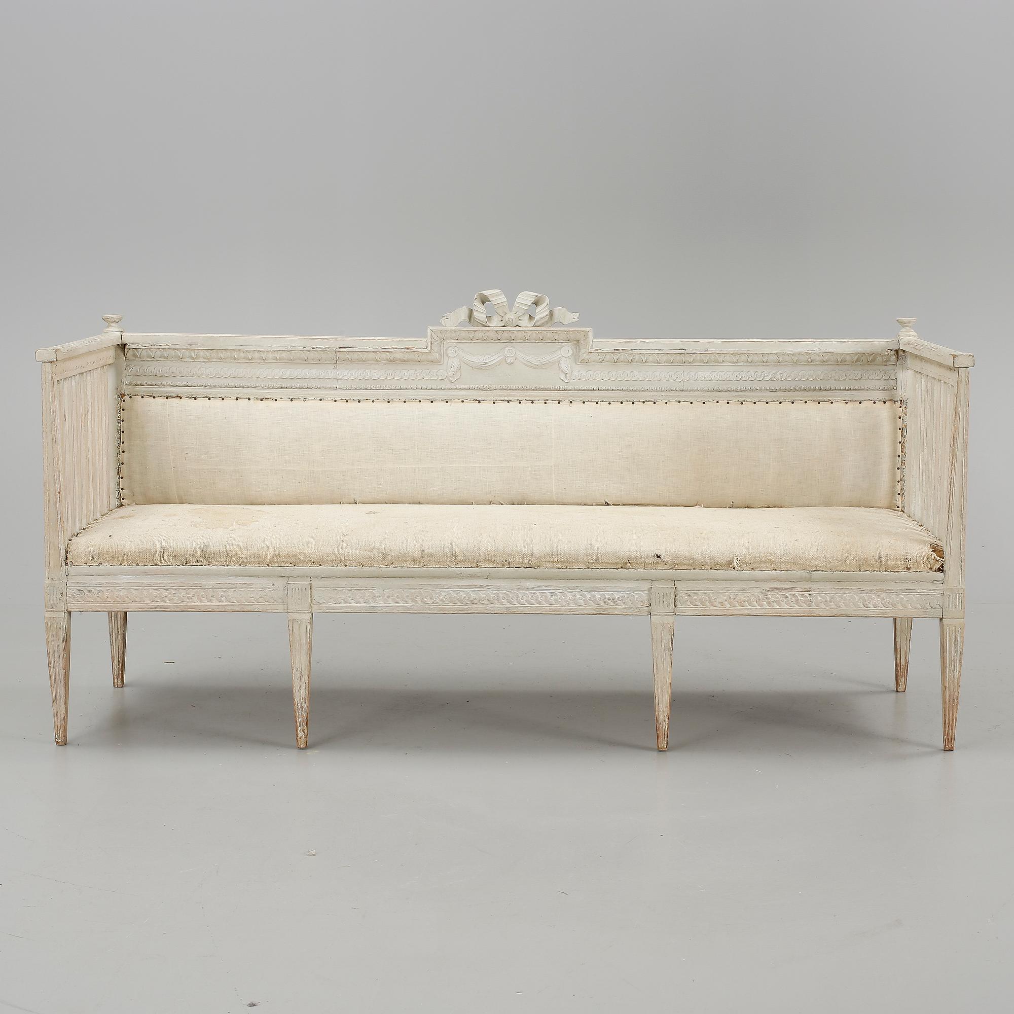 SOFFA, gustaviansk, 1800-talets början.