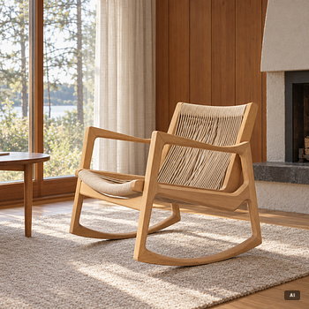 Jader Almeida, rocking chair, "Euvira", Classicon, Germany, 2000s.