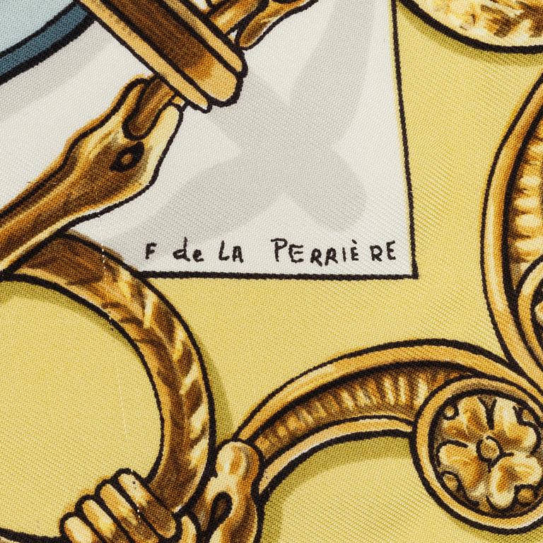 Hermès, scarf, "Bride de Cour".