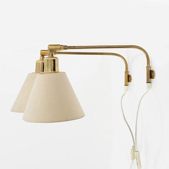 Josef Frank, a pair of model 2226 wall lamps, Firma Svenskt Tenn.