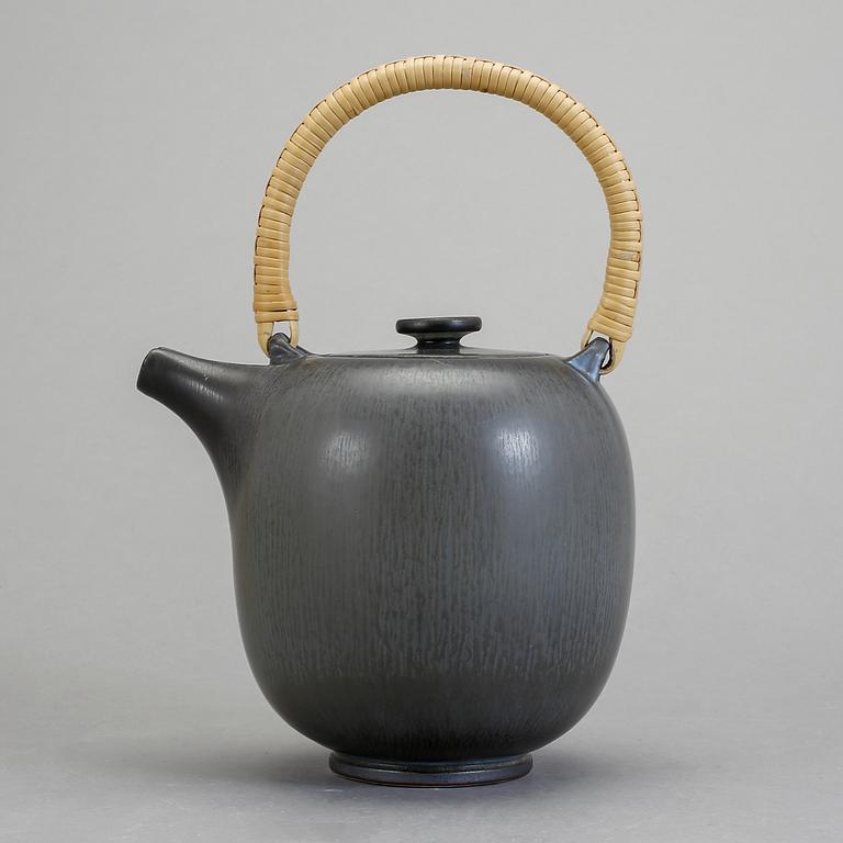 TEKANNA, stengods. Berndt Friberg, Gustavsberg studio, 1960-tal.